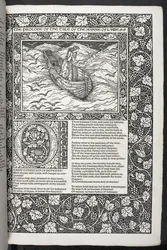 "As Obras de Geoffrey Chaucer agora impressas com imagens desenhadas por Sir Edward Burne-Jones