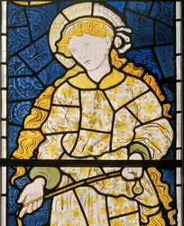 Biscester, Morris, Marshall, Faulkner & Co, Edward Burne-Jones, Caridade, 1866
