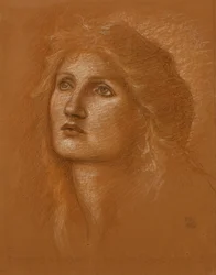 Cabeça de uma mulher, 1890