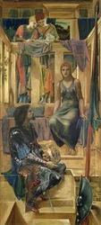 Rei Cophetua e a Mendiga Empregada - Estudo de Cartum, 1883