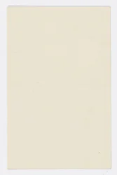 Carta para a neta do artista, Angela Thirkell (lápis sobre papel)