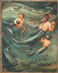 Sereias no fundo, 1882
