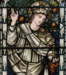 Salvator Mundi, 1876 (vitral)