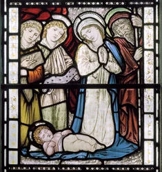 A Natividade, 1877 (vitral)