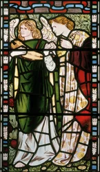 A Nova Jerusalém, detalhe, 1862-3 (vitral)