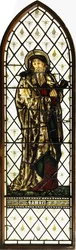 O Profeta Samuel, de Morris & Co, 1868