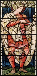 Wilden, Todos os Santos, Morris & Co., Edward Burne-Jones, John Henry Dearle (1859-1932), São Martinho, Generosidade, 1902-1914, Louisa, Alfred, Os Baldwins, Primeiro Ministro, Metodista, Worcestershire, Arts & C