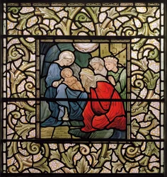Wilden, Todos os Santos, Morris & Co., Edward Burne-Jones, John Henry Dearle (1859-1932), A Adoração dos Magos, 1902-1914, Louisa, Alfred, Os Baldwins, Primeiro Ministro, Metodista, Worcestershire, Artes