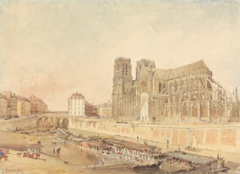 Notre Dame, Paris, da Margem Esquerda