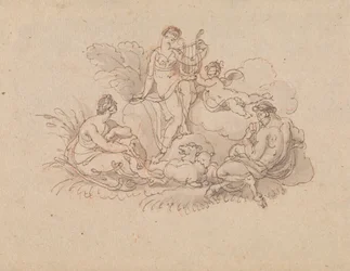 Erato e Pan