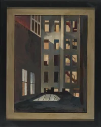 Rooftops, Nova Iorque, c.1916 (óleo sobre tela)