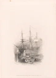 O Bellerophon, Plymouth Sound