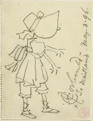 Garota de gorro