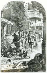 A Grande Praga de Londres em 1665