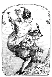 A garota-ganso no poço, 1901