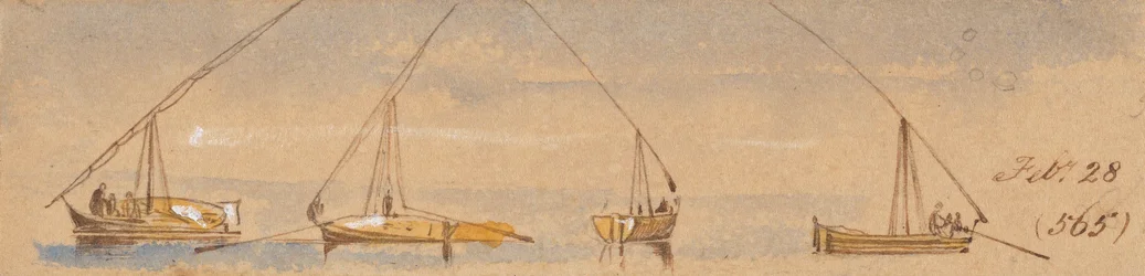Barcos (Dahabeahs); 28 de fevereiro [1867] (565)