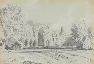 Calder Abbey, 12 de setembro de 1836.