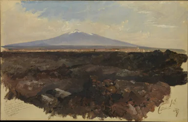 Catânia e o Monte Etna