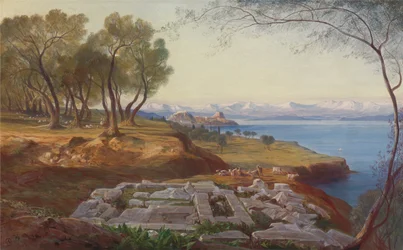 Corfu a partir de Ascensão