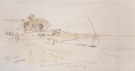 Esneh, Egito, 1854