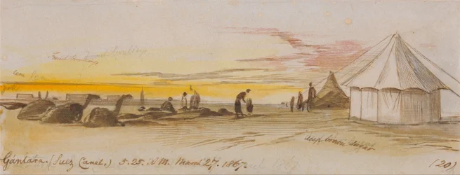 Gantara (Canal do Suez), 5h25, 27 de março de 1867 (20)