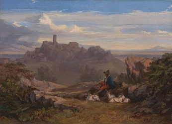 Paisagem com Cabrera, ca. 1842.