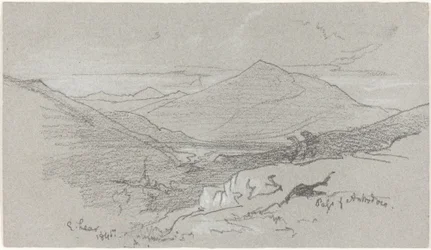 Vista montanhosa de Antrodoco