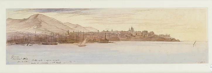Vista de Gênova, 1864