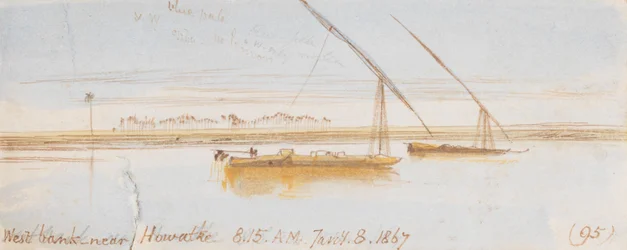Margem Ocidental, perto de Howatke; 8h15, 8 de janeiro de 1867 (95)
