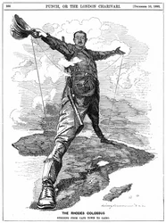 Cecil John Rhodes, de "Punch