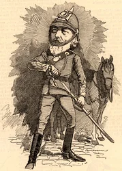 Frederick Lord Leighton em uniforme militar