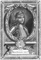 Ricardo I Rei da Inglaterra.