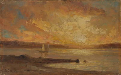Barco no mar