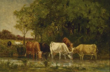 Vacas em Paisagem
