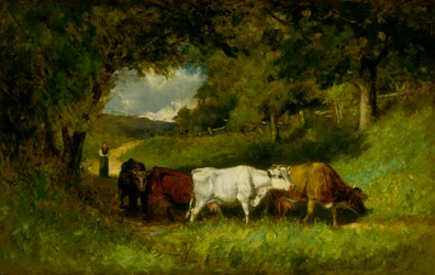 Conduzindo para casa as vacas, 1881.
