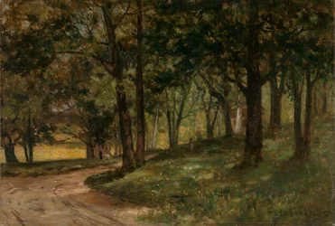 Paisagem sem título com árvores, s.d.