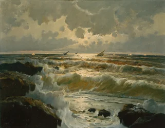 Homeward Bound (óleo sobre tela)