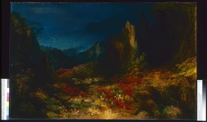 O Vale no Mar (óleo sobre tela)