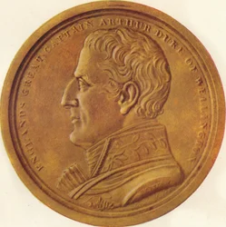 Grande Capitão Arthur Duque de Wellington - Medalha de Lembrança, 1815 1910