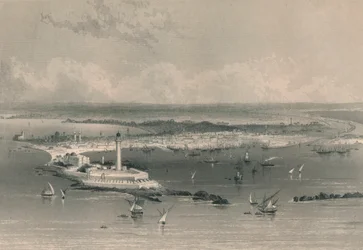 Alexandria, meados do século XIX.