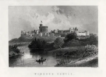 Castelo de Windsor, Inglaterra, 1883