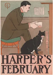 Autorretrato de Edward Penfield