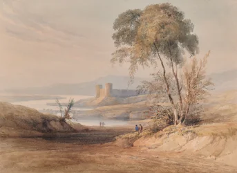 Paisagem com árvores