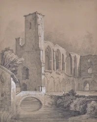 Ruínas de uma catedral