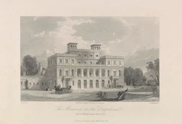 A Mansão no Deepdene. Sede de Henry Thomas Hope, Esq.