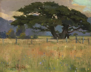 Um prado sob montanhas, 1897