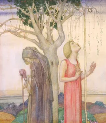 Juventude e Idade, 1923 (ovo tempera)