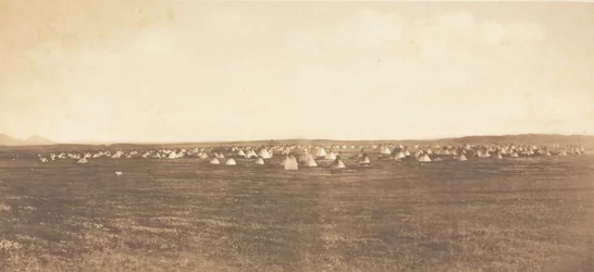 Acampamento de Dança do Sol - Piegan, 1900.