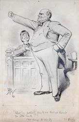 George Harwood (1845-1912) (lápis sobre papel)
