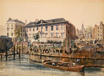 Peixaria e o Edifício da Ponte de Londres